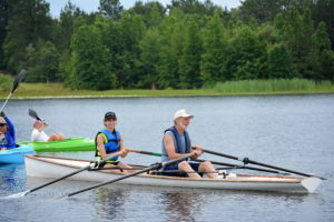 Beautiful morning for rowing!