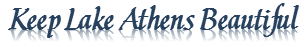 Keep Lake Athens Beautiful
